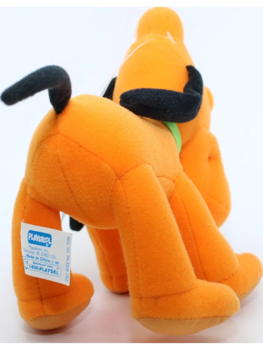 NWT Vintage Playskool The Walt Disney's Pluto Dog Stuffed Plush Doll Toys #70812